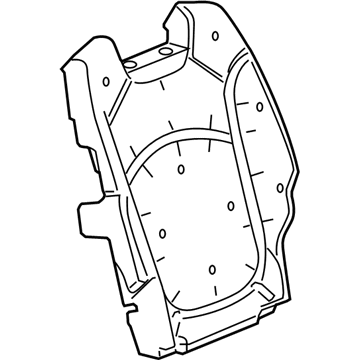 GM 20916161 Pad Assembly, Rear Seat Back Cushion