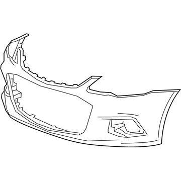 GM 42518455 Front Bumper Cover *Service Primer