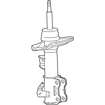 GM 84382043 Strut Assembly, Front Susp