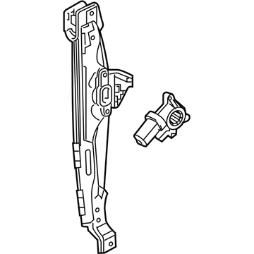 Cadillac XT6 Window Regulator - 84198463