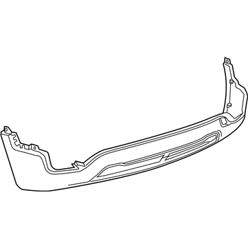 GM 42537680 Rear Bumper Cover Lower