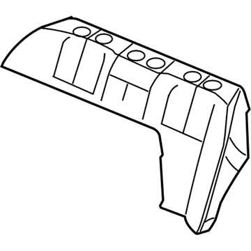 GM 88949049 Pad Asm,Rear Seat Back Cushion