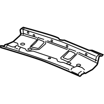 GM 25879324 Panel,Roof Rear Header