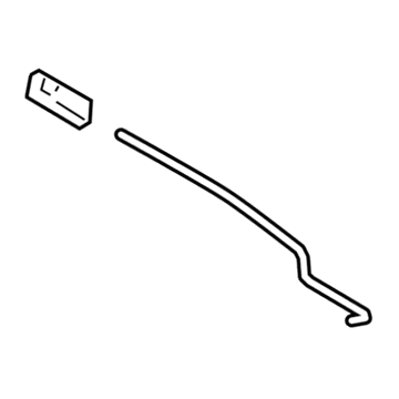 GM 95244440 Rod Assembly, Rear Side Door Locking