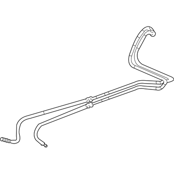 Cadillac Oil Cooler Hose - 25740121