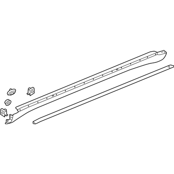 GM 84514686 Molding Assembly, Rkr Pnl *Serv Primer