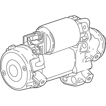 2020 Chevrolet Camaro Starter - 12667974