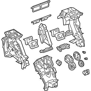 GM 84644545 Case Assembly, A/C Evpr & Blo