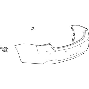 Chevrolet Impala Bumper - 23378124