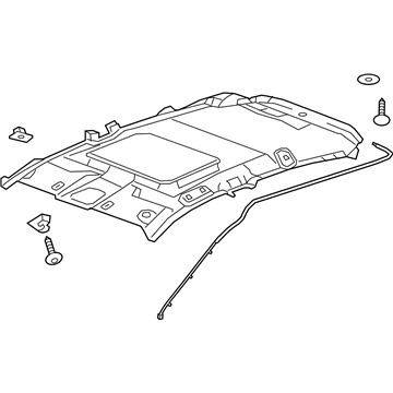 GM 42680110 Panel Assembly, Hdlng Tr *Grey R