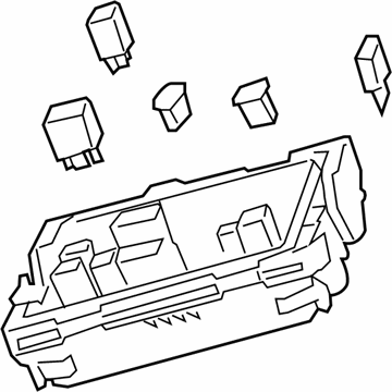 2017 Cadillac ATS Fuse Box - 84014010