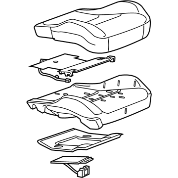 2022 Chevrolet Camaro Occupant Detection Sensor - 84603173