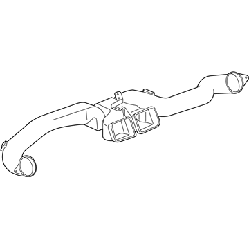 GM 96678875 Duct Assembly, Instrument Panel Center Air Outlet