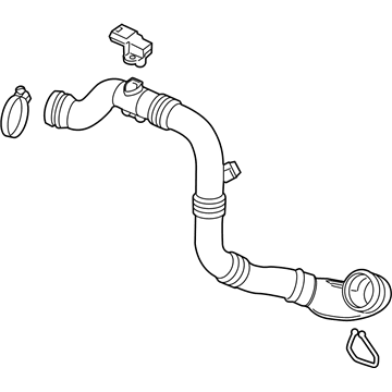 GM 13398479 Hose Assembly, Charging Air Cooler Outlet Air