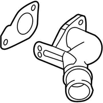 GM 12671066 Water Pump Inlet Pipe Assembly