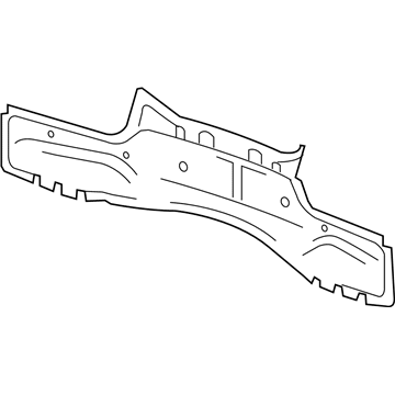 GM 23125845 Reinforcement, Rear End Panel