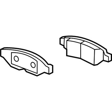 GM 85127904 Pad Kit, Front Disc Brk