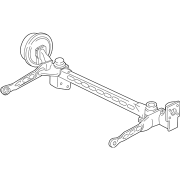 GM 15857614 Rear Axle Assembly (W/O Brake)