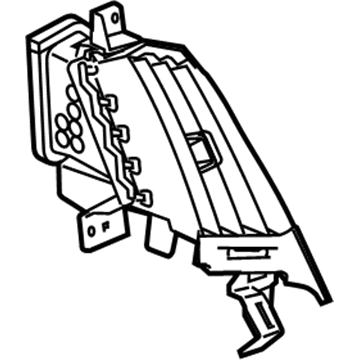 GM 23200899 Outlet Assembly, Instrument Panel Center Air