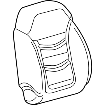 GM 84392441 Pad Assembly, F/Seat Bk