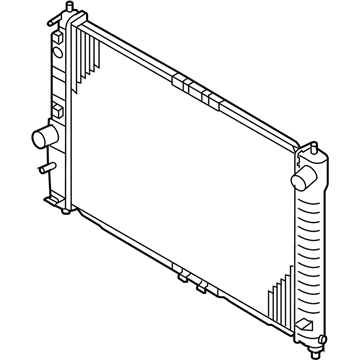 Chevrolet Aveo Radiator - 42438331