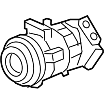 GM 84815639 Air Conditioner Compressor Kit