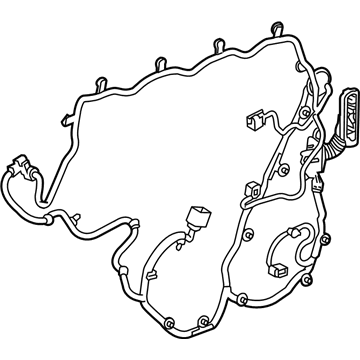 GM 23424700 Harness Assembly, Rear Side Door Wiring