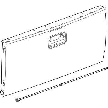 GM 52021549 Gate Assembly, Pick Up Box End