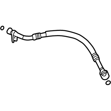 2010 Chevrolet Cobalt A/C Hose - 25792074