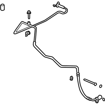 2008 Chevrolet Cobalt A/C Hose - 25792075