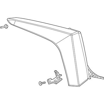 GM 23220822 Lamp,Rear Stop