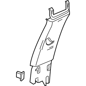 GM 84395020 Panel Assembly, Ctr Plr Upr Tr *Shale