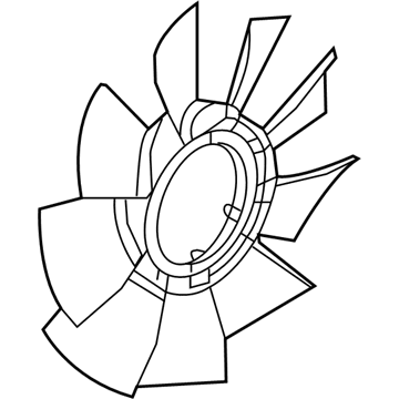 GM 22970073 Blade Assembly, Fan