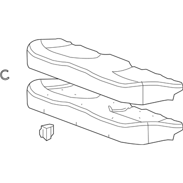 Buick Allure Seat Cushion Pad - 26266705