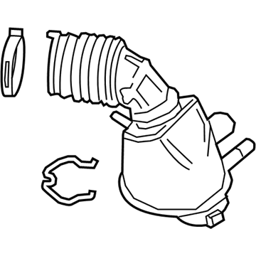 GM 23349890 Duct Assembly, Air Cleaner Outlet Front