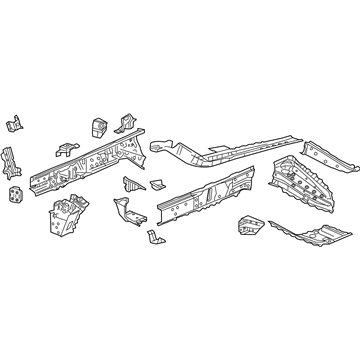 GM 84791381 Rail Assembly, F/Cmpt Si