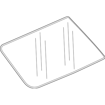 GM 84190173 Molding Assembly, Rear Side Door Window Upper Reveal