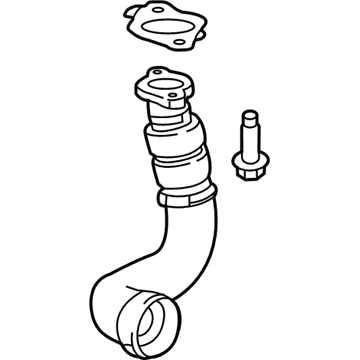 GM 84498030 Tube Assembly, Chrg Air Clr Inl Air