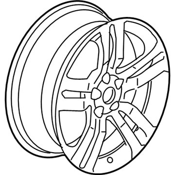 Chevrolet HHR Spare Wheel - 9597383