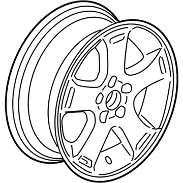 Chevrolet HHR Spare Wheel - 9596844