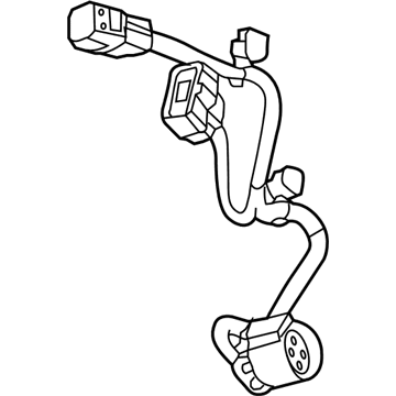 GM 84383575 Harness Assembly, Trlr Rr Wrg