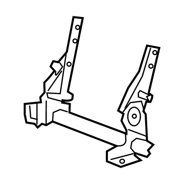 GM 84809277 Riser Assembly, R/Seat 3 Rd Row