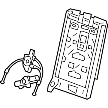 GM 84865704 Frame Assembly, 3Rd Row St Bk