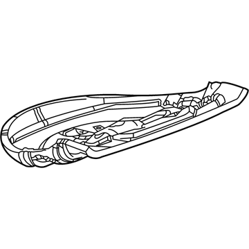 GM 84616693 Insulator, R/Cmpt Flr Pnl