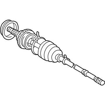 2003 Pontiac Vibe CV Joint - 88973977