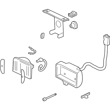 GM 16524400 Lamp Assembly, Front Fog