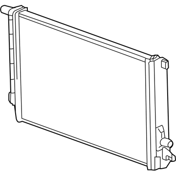 GM 23385891 Radiator Assembly