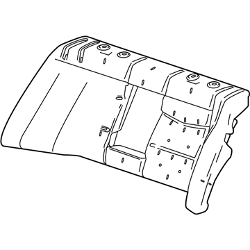 GM 23152948 Pad Assembly, Rear Seat Back