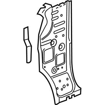 GM 23372533 Panel Assembly, Body Hinge Pillar Inner