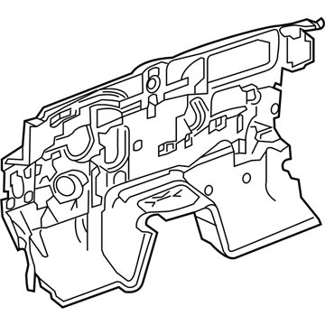 GM 84304976 Insulator Assembly, Da Pnl Inr